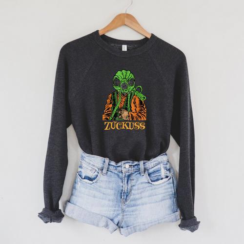 Star Wars Alien Bounty Hunter Zuckuss Comic Book Raglan Sleeve Sweatshirt - Bookorys AU
