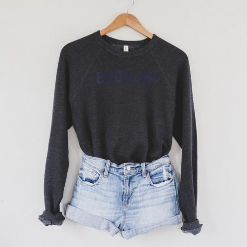 Bookish Book For Nerd Book Lover Bookworm Librarian Bookish Raglan Sleeve Sweatshirt - Bookorys CA