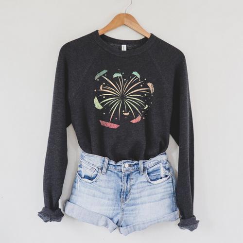 Librarian Bibliophile Dandelion Bookworm Book Nerd Reading Raglan Sleeve Sweatshirt - Bookorys