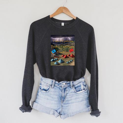 Tales Of Epithumia Book 2 Premium Tri-Blend Raglan Sleeve Sweatshirt - Bookorys