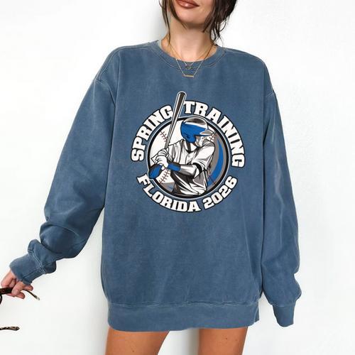 Florida Spring Trainings 2026 Baseball Grapefruit Cactus Comfort Colors Sweatshirt - Sportilla