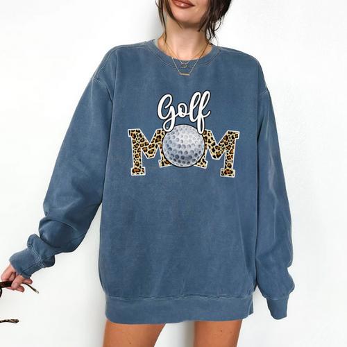Golf Mom Dance Mom Baseball Mom Mother Day Comfort Colors Sweatshirt - Sportilla