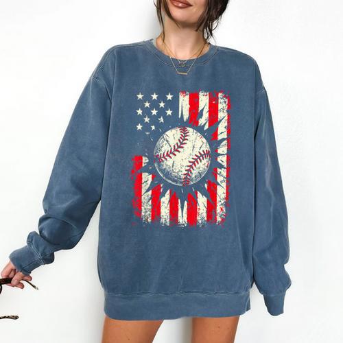 Ice Cream Baseball Drip Respect The Drip Youth Boy Baseball Comfort Colors Sweatshirt - Sportilla