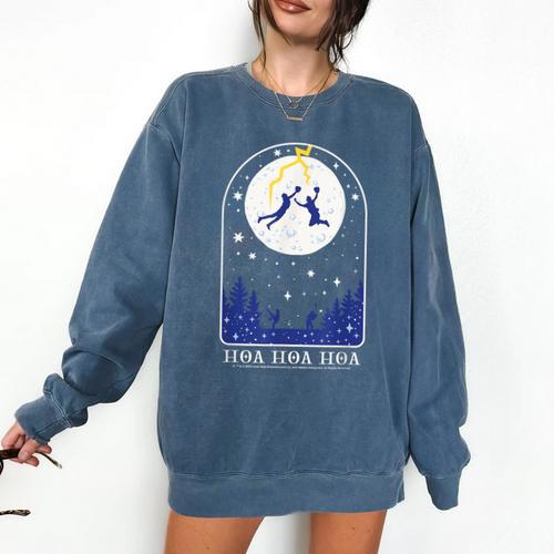Twilight HOA HOA HOA Vampire Baseball Moonlight Movie Comfort Colors Sweatshirt - Sportilla