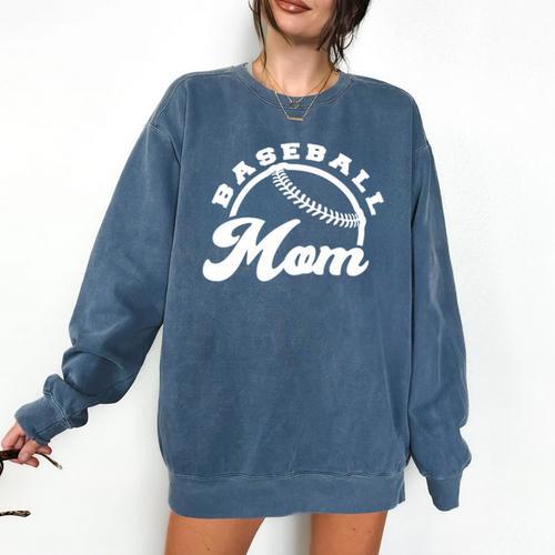 Baseball Mom Baseball Mom Comfort Colors Sweatshirt - Sportilla