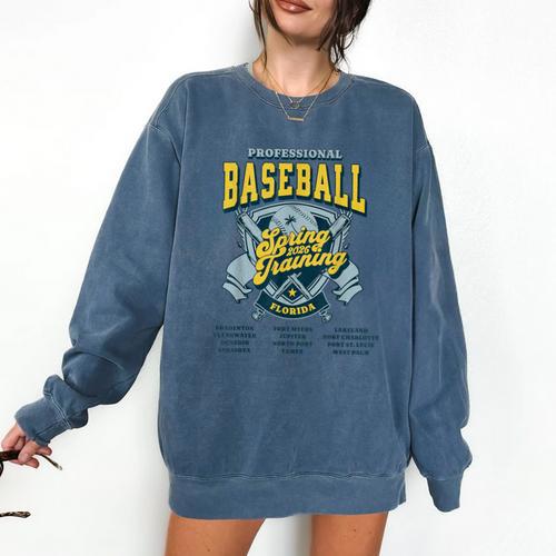 Professional Baseball Spring Training 2026 Florida Cities Comfort Colors Sweatshirt - Sportilla