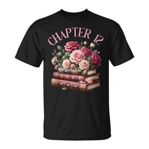 12th Birthday Chapter 12 Birthday Shirt Women Book Lover T-Shirt - Bookorys UK