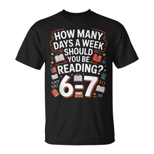 67 For Reading With Books T-Shirt - Bookorys AU