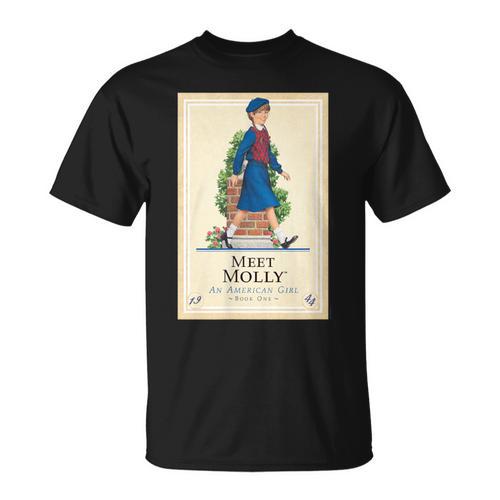 American Girl Meet Molly Book Cover T-Shirt - Bookorys