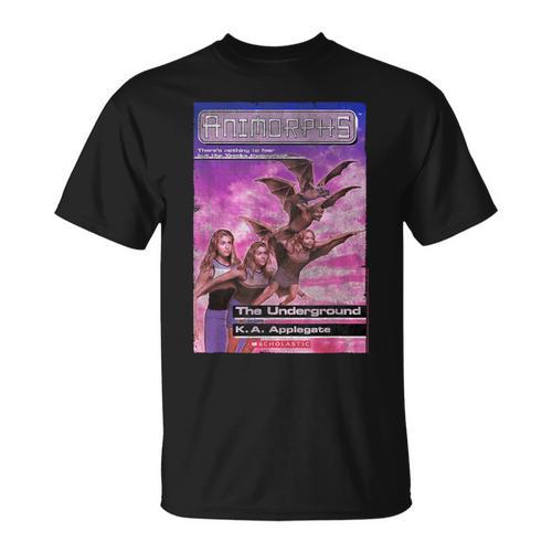 Animorphs The Underground Bat Transformation Book Cover T-Shirt - Bookorys