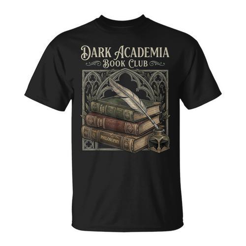 Apparel Dark Academia Book Club Aesthetic Reader T-Shirt - Bookorys DE