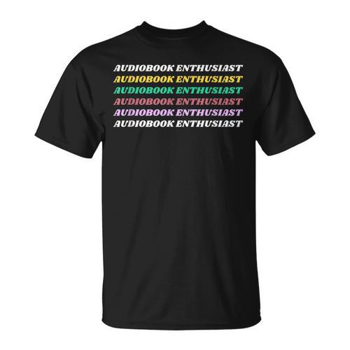Audiobook Enthusiast Book Nerd Reading Child Adult T-Shirt - Bookorys DE
