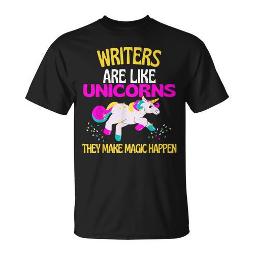 Authors Writer Magic Funny For Book Publisher And Writers T-Shirt - Bookorys