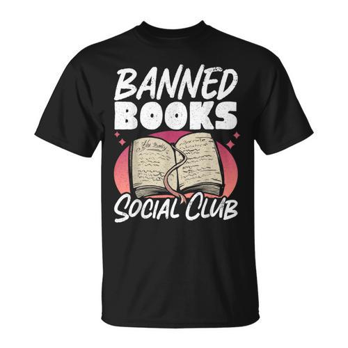 Banned Books Social Club T-Shirt - Bookorys AU