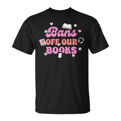 Bans Off Our Books Quote T-Shirt - Bookorys DE