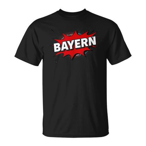 Bayern Comic Book Style Splash T-Shirt - Bookorys