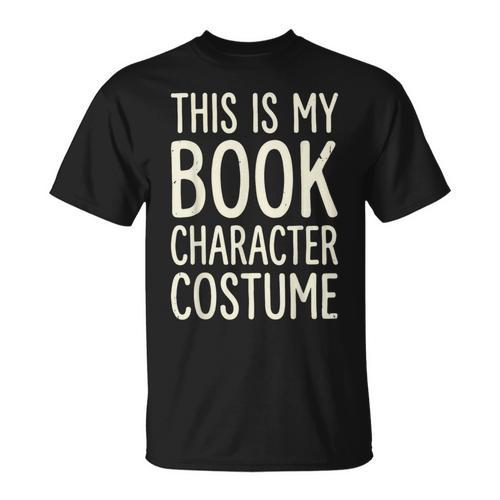 This Is My Book Character Costume T-Shirt - Bookorys AU