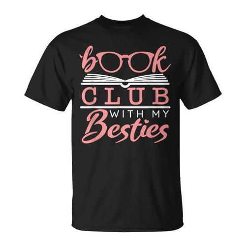 Book Club With My Besties T-Shirt - Bookorys CA