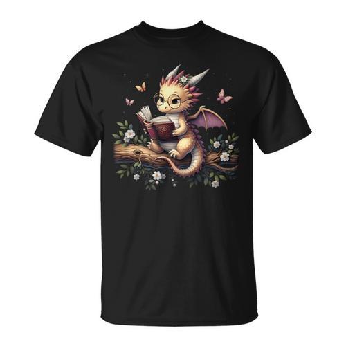 Book Dragon T-Shirt - Bookorys AU
