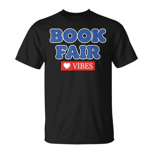 Book Fair Vibes Kids Retro Book Fair Book Lover T-Shirt - Bookorys AU