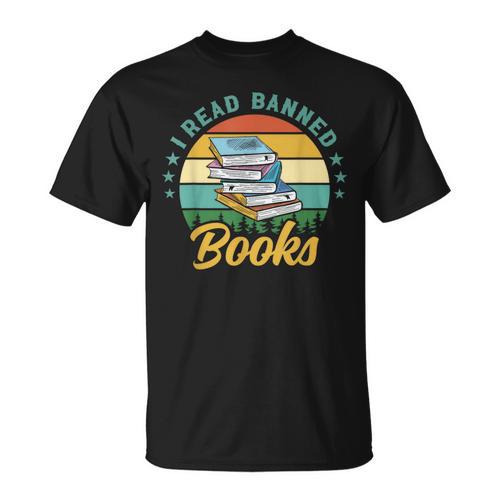 Book Lover I Read Banned Books T-Shirt - Bookorys DE