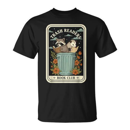 Book Lover Reading Trash Readers Book Club Tarot Card T-Shirt - Bookorys