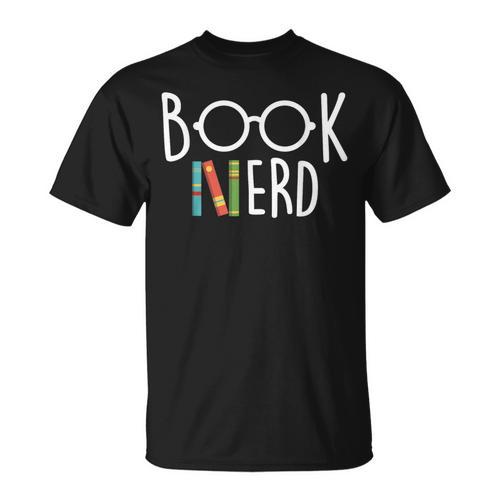 Book Nerd School Librarian Library Bibliophile Reading T-Shirt - Bookorys