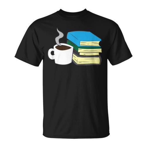 Book Reading And Coffee Books And Coffee T-Shirt - Bookorys