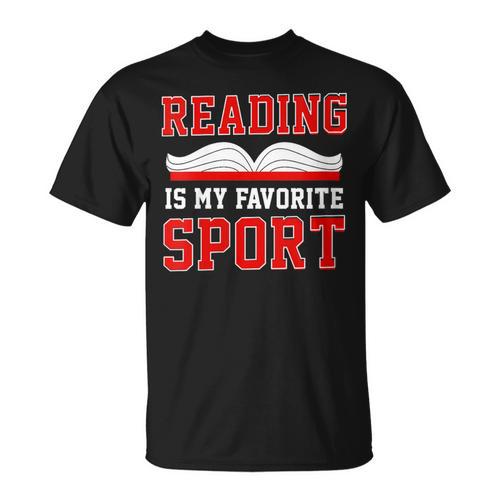 Book Reading Reading Is My Favorite Sport T-Shirt - Bookorys
