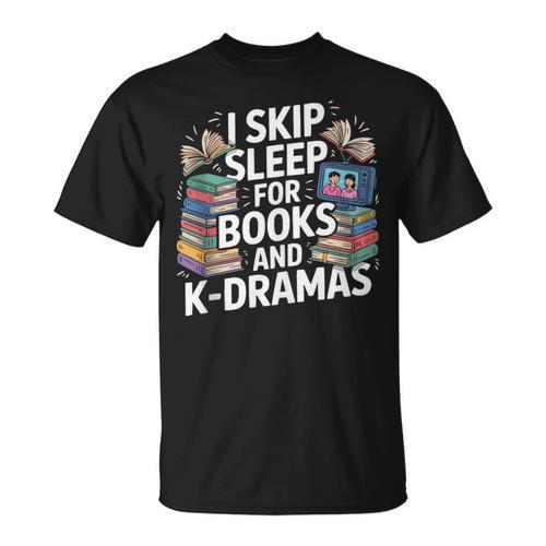 Bookworm K-Drama Korean Drama Oppa Book Reader South Korea T-Shirt - Bookorys DE