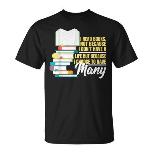 Bookworm Shirt I Read Books Reader Nerd T-Shirt - Bookorys