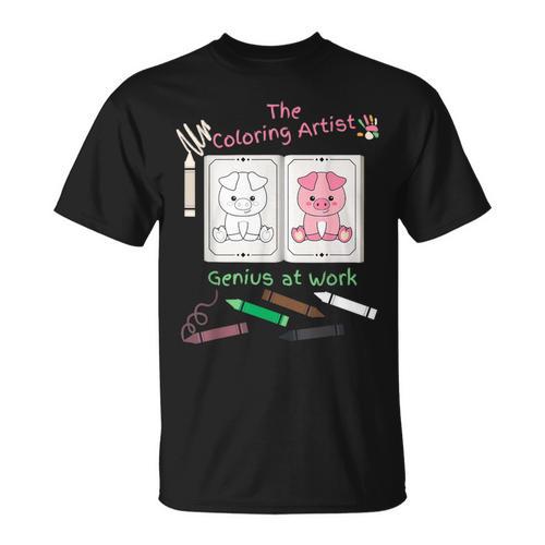 Coloring Book For Kids Ages 3 To 5 Color Inside The Lines T-Shirt - Bookorys AU