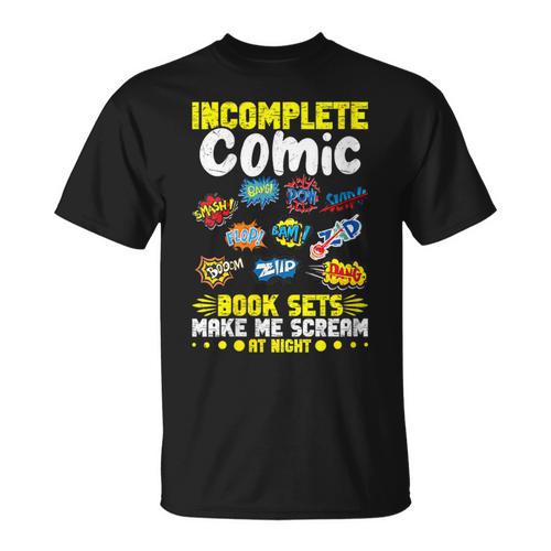 Comics Collector Gear Comic Book Collecting Comics Lover T-Shirt - Bookorys