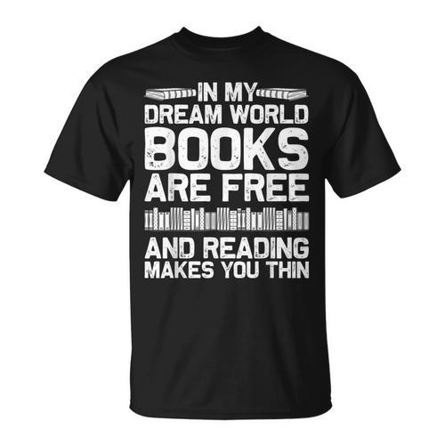 Cool Reading Art For Men Women Book Lover Reader Nerd Books T-Shirt - Bookorys