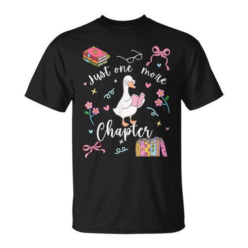 Cute Just One More Chapter Silly Goose Book Club T-Shirt - Bookorys UK