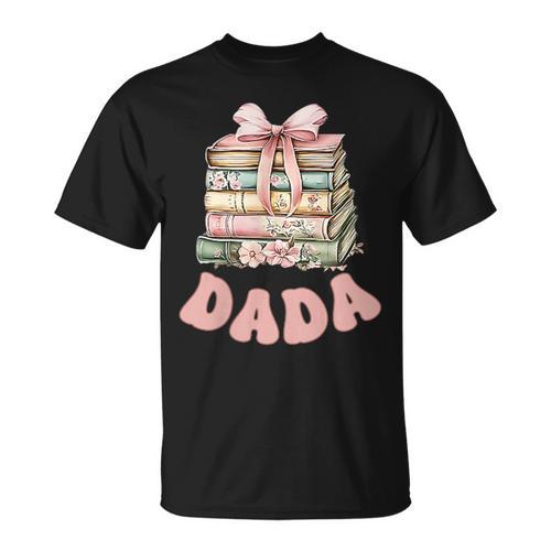 Dada Book First Chapter Birthday Family Matching Party T-Shirt - Bookorys