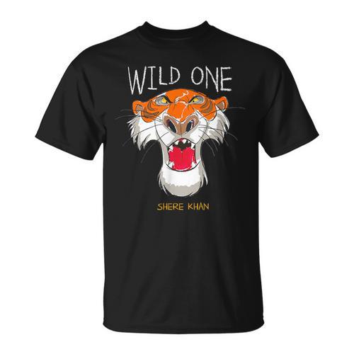Disney The Jungle Book Shere Khan Wild One Big Face Poster T-Shirt - Bookorys CA