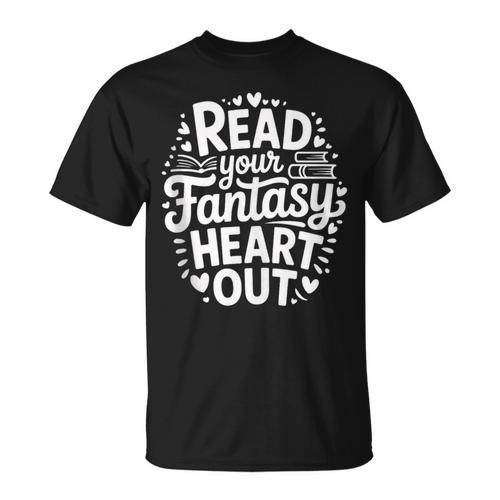 Fantasy Books Enthusiasts Men Women Kids Book Club Bookworm T-Shirt - Bookorys DE