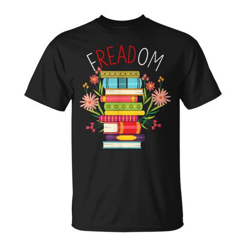 FREADOM Read Banned Books T-Shirt - Bookorys UK