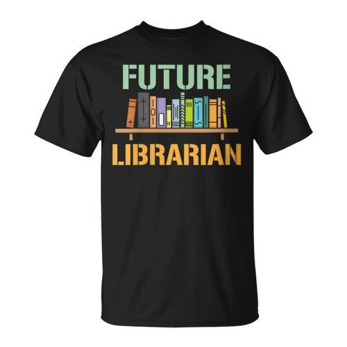 Future Librarian School Librarian Book T-Shirt - Bookorys DE