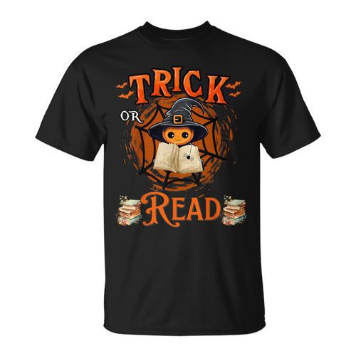 Halloween Book Lovers Librarian Teacher Library Kids Costume T-Shirt - Bookorys UK