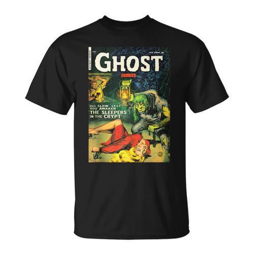 Halloween Horror Vintage Monster Comic Book Retro Scary T-Shirt - Bookorys