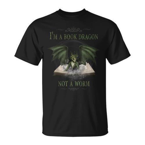 I'm A Dragon Not A Worm Book T-Shirt - Bookorys AU