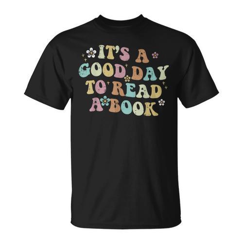 It's A Good Day To Read A Book Reading Librarian Teacher Kid T-Shirt - Bookorys CA