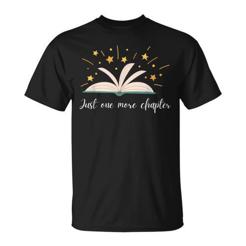 Just One More Chapter Book Lovers T-Shirt - Bookorys