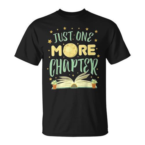 Just One More Chapter Book T-Shirt - Bookorys DE