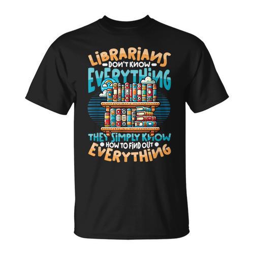 Librarian Book Lover Library Librarian T-Shirt - Bookorys UK