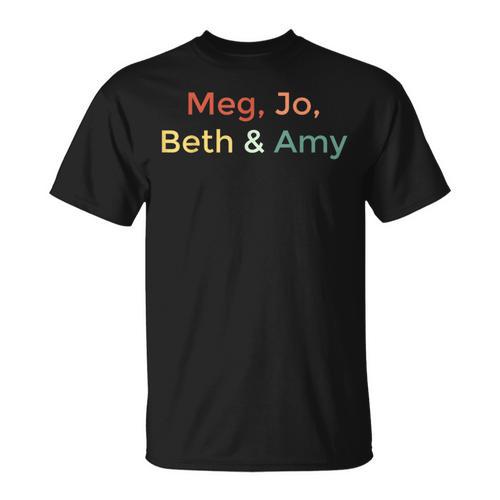 Little Women Alcott Book Meg Jo Beth Amy March Sisters T-Shirt - Bookorys AU