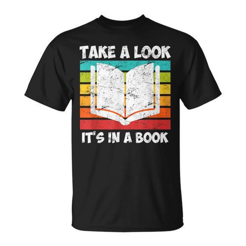 Take a Look Its In a Book T-Shirt - Bookorys CA
