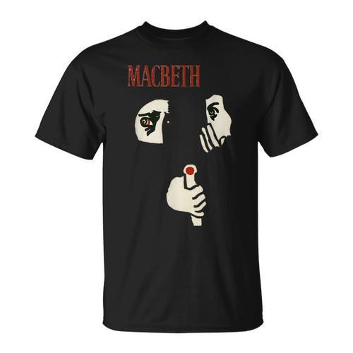 Macbeth William Shakespeare Vintage Book Cover T-Shirt - Bookorys